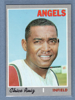 1970 Topps #606 Chico Ruiz   VG  GOY