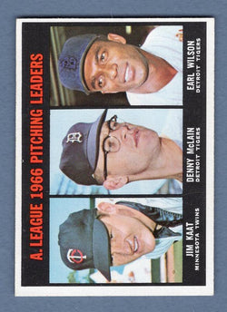 1967 Topps #235 A.L. Pitching Leaders EX-MT  GO111