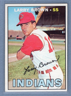 1967 Topps #145 Larry Brown EX-MT   GO415