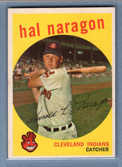 1959 Topps #376 Hal Naragon EX  GO79