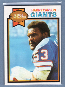 1979 Topps #515 Harry Carson (HOF) EX-MT  SB1
