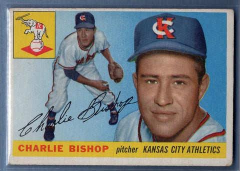 1955 Topps #96 Charlie Bishop VG-EX  GO103