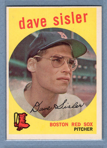 1959 Topps #384 Dave Sisler EX-MT  GO79