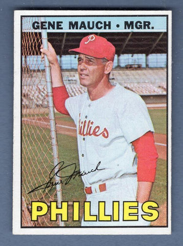 1967 Topps #248 Gene Mauch EX-MT  GO111