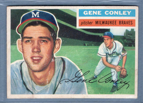 1956 Topps #17 Gene Conley (GB) VG-EX  GO460