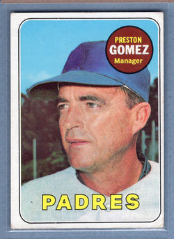 1969 Topps #74 Preston Gomez (b) VG-EX  GO501