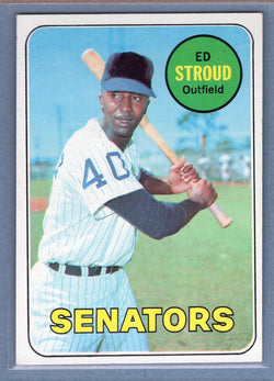 1969 Topps #272 Ed Stroud EX-MT  GO572