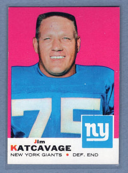 1969 Topps #84 Jim Katcavage EX-MT  GO250