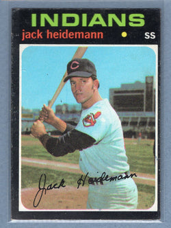 1971 Topps #87 Jack Heidemann  (a) EX-MT  GO775
