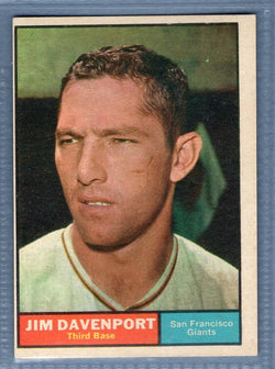 1961 Topps #55 Jim Davenport(c) VG-EX   GO417