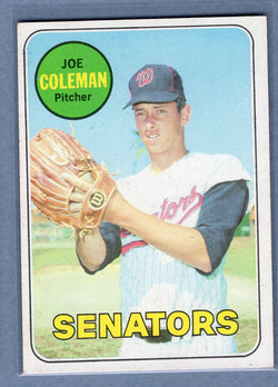 1969 Topps #246 Joe Coleman (b) EX-MT  GOWABB