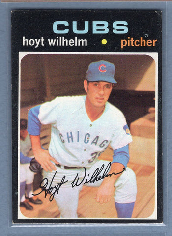 1971 Topps #248 Hoyt Wilhelm (HOF) (b) EX  GO950