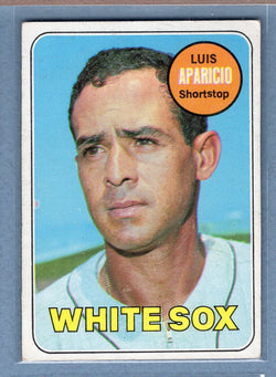 1969 Topps #75 Luis Aparicio (HOF)  VG-EX  GO501
