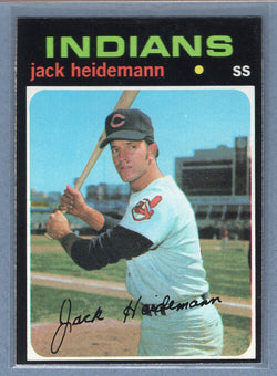 1971 Topps #87 Jack Heidemann  (b) EX-MT  GO775