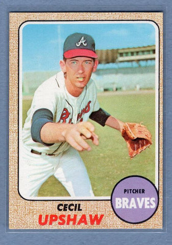 1968 Topps #286 Cecil Upshaw EX-MT   GO220