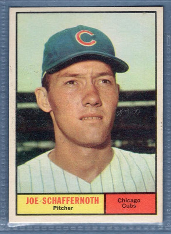 1961 Topps #58 Joe Schaffernoth(a) EX   GO417