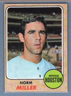 1968 Topps #161 Norm Miller EX-MT  GO545
