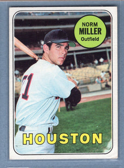 1969 Topps #76 Norm Miller  VG-EX  GO501