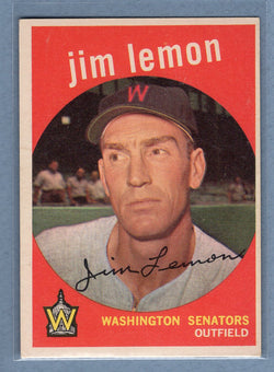 1959 Topps #215 Jim Lemon (b) EX-MT  GO186