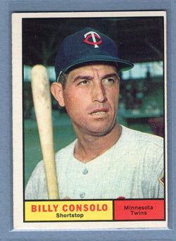 1961 Topps #504 Billy Consolo EX   GO269
