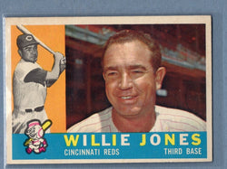 1960 Topps # 289 Willie Jones NM High Grade Set Break