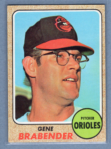 1968 Topps #163 Gene Brabender EX-MT  GO545