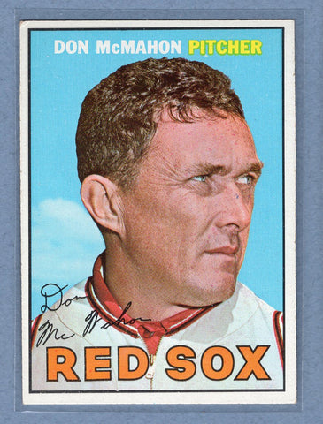 1967 Topps #7 Don McMahon EX   GO308