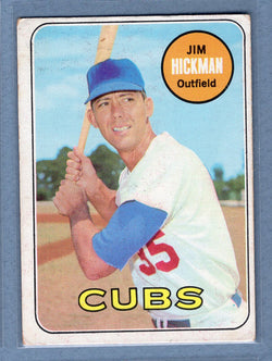 1969 Topps #63 Jim Hickman (b) VG  GO577