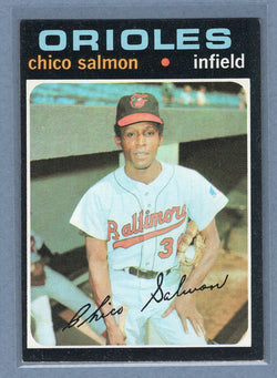 1971 Topps #249 Chico Salmon (c) EX  GO950