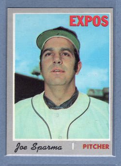 1970 Topps #243 Joe Sparma   EX-MT  GO750