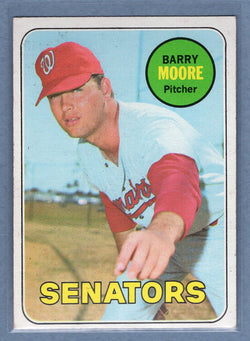 1969 Topps #639 Barry Moore(b) EX-MT  GO850