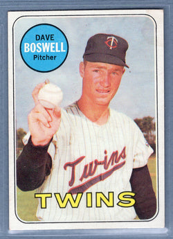1969 Topps #459 Dave Boswell EX-MT  GO661