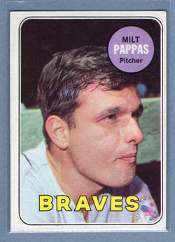 1969 Topps #79 Milt Pappas (b) EX   GO501