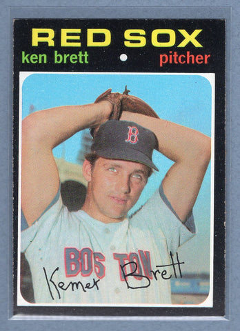 1971 Topps #89 Ken Brett  (c) EX-MT  GO775