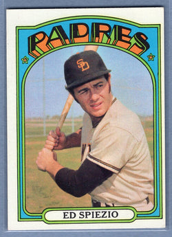 1972 Topps #504 Ed Spiezio Ex-Nm