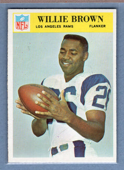 1966 Philadelphia #93 Willie Brown (2) EX-MT  GO320