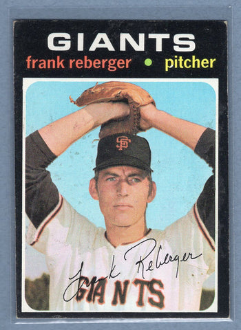 1971 Topps #251 Frank Reberger (st)(b) VG  GO950
