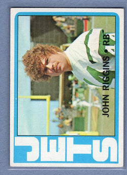 1972 Topps #13 John Riggins (R) (HOF) EX  GO244