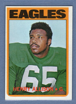 1972 Topps #73 Henry Allison NM  GO70