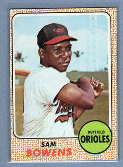 1968 Topps #82 Sam Bowens (a)EX  GO507
