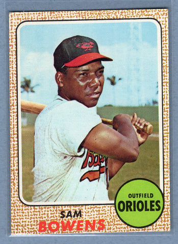 1968 Topps #82 Sam Bowens (b)EX-MT  GO507