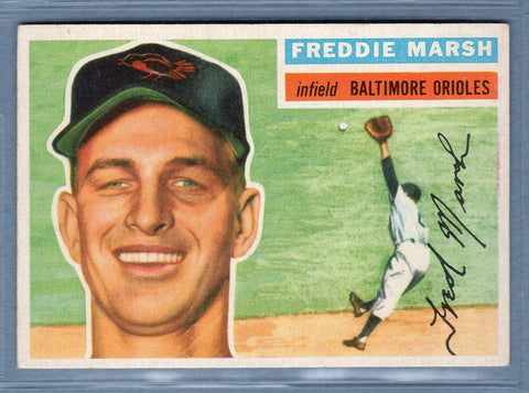 1956 Topps #23 Freddie Marsh (GB) EX  GO460
