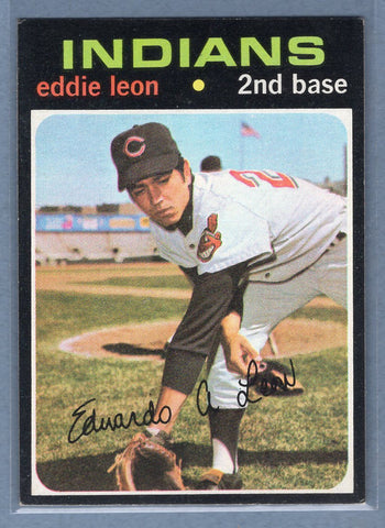 1971 Topps #252 Eddie Leon (a) EX  GO950