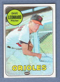 1969 Topps #228 Dave Leonhard EX-MT  GO645