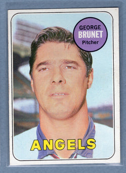 1969 Topps #645 George Brunet(a) EX-MT  GO850