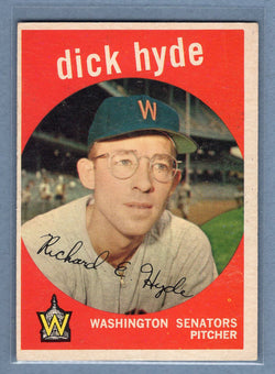 1959 Topps #498 Dick Hyde EX  GO79