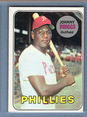1969 Topps #73 Johnny Briggs (b) EX  GO577