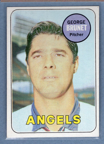 1969 Topps #645 George Brunet(b) EX-MT  GO850