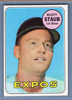 1969 Topps #230 Rusty Staub EX-MT  GO645