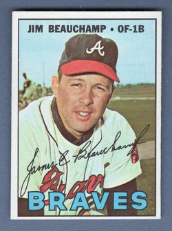 1967 Topps #307 Jim Beauchamp EX-MT  GO111
